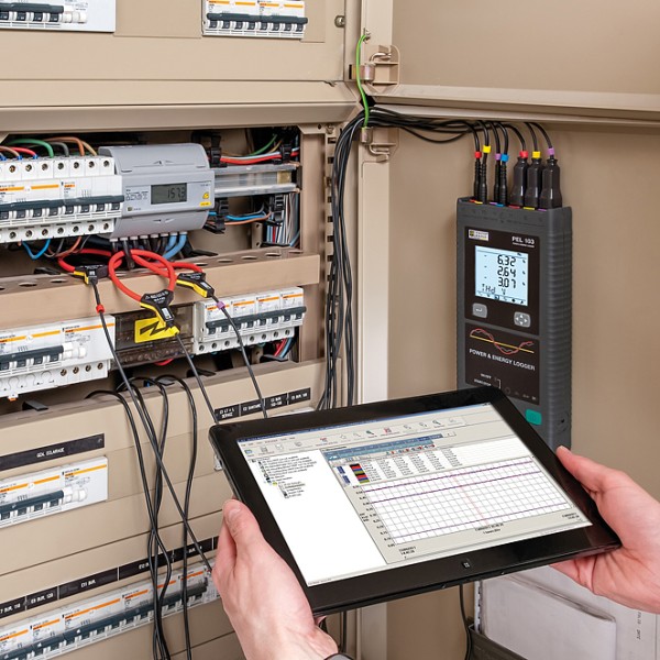 Miete - Chauvin Arnoux PEL 103 Leistungs- und Energierecorder mit 3 x MiniFLEX Stromwandlern