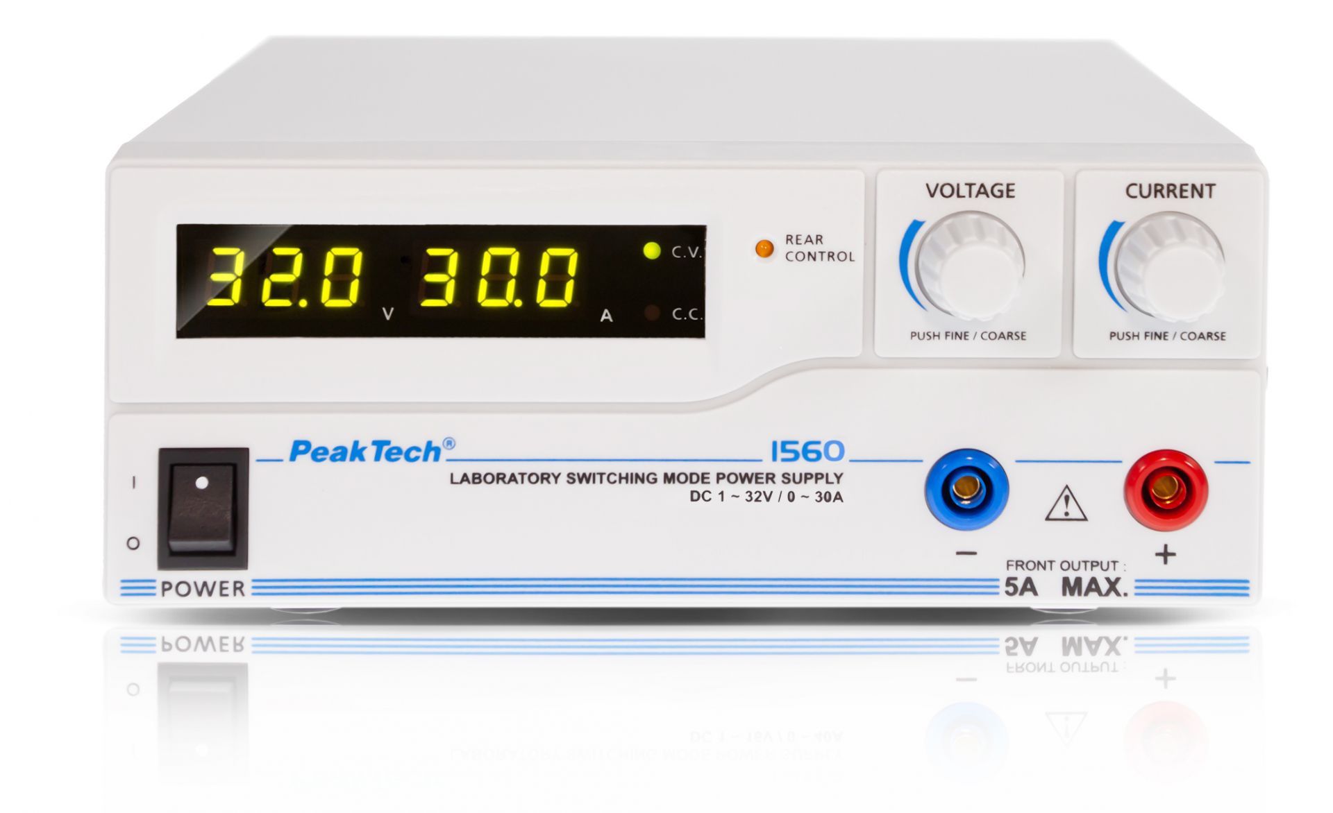 PeakTech P 1560 Labor-Schaltnetzteil DC 1 - 32 V / 0 - 30 A