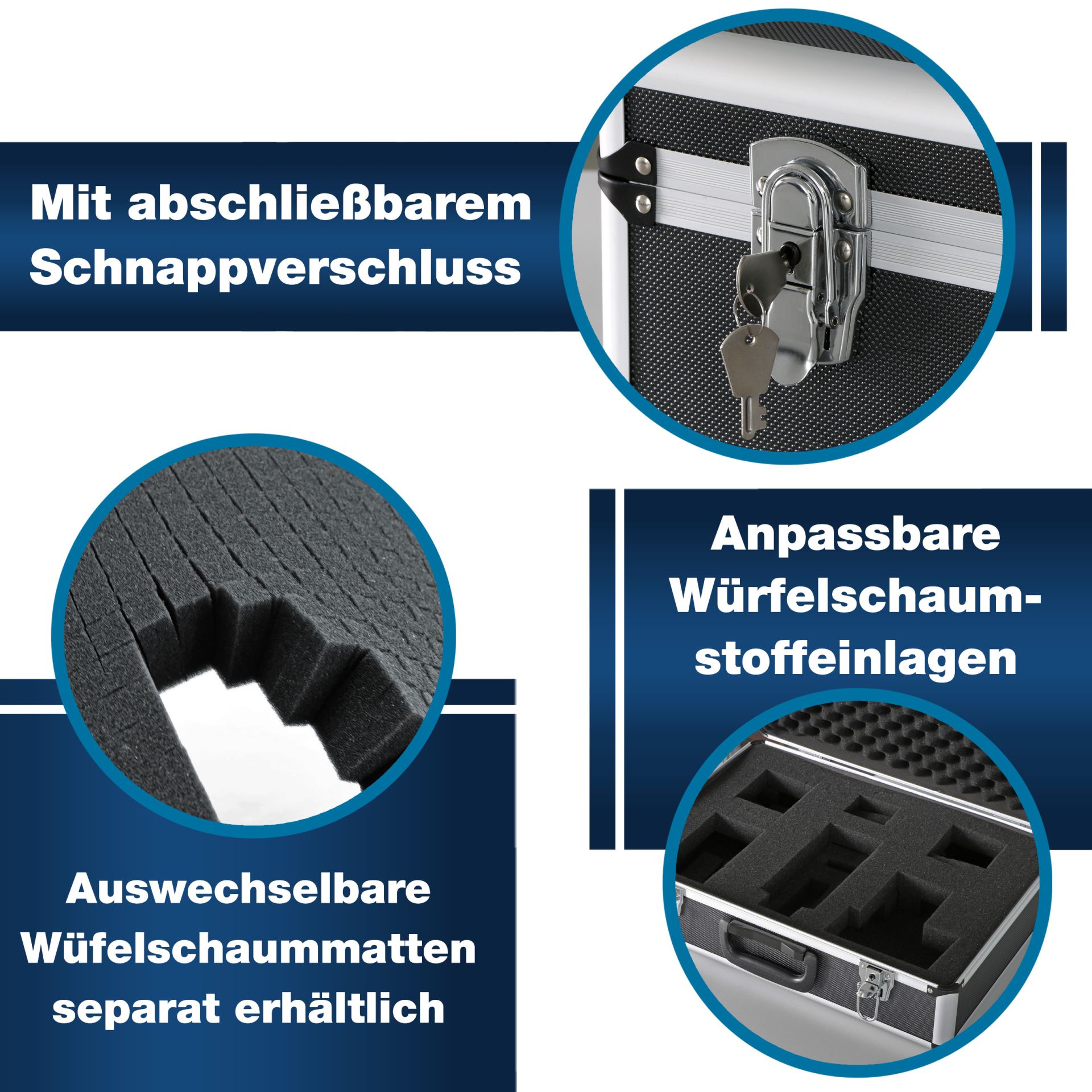 PeakTech P 7310 Koffer für Messgeräte 460 x 330 x 150 mm