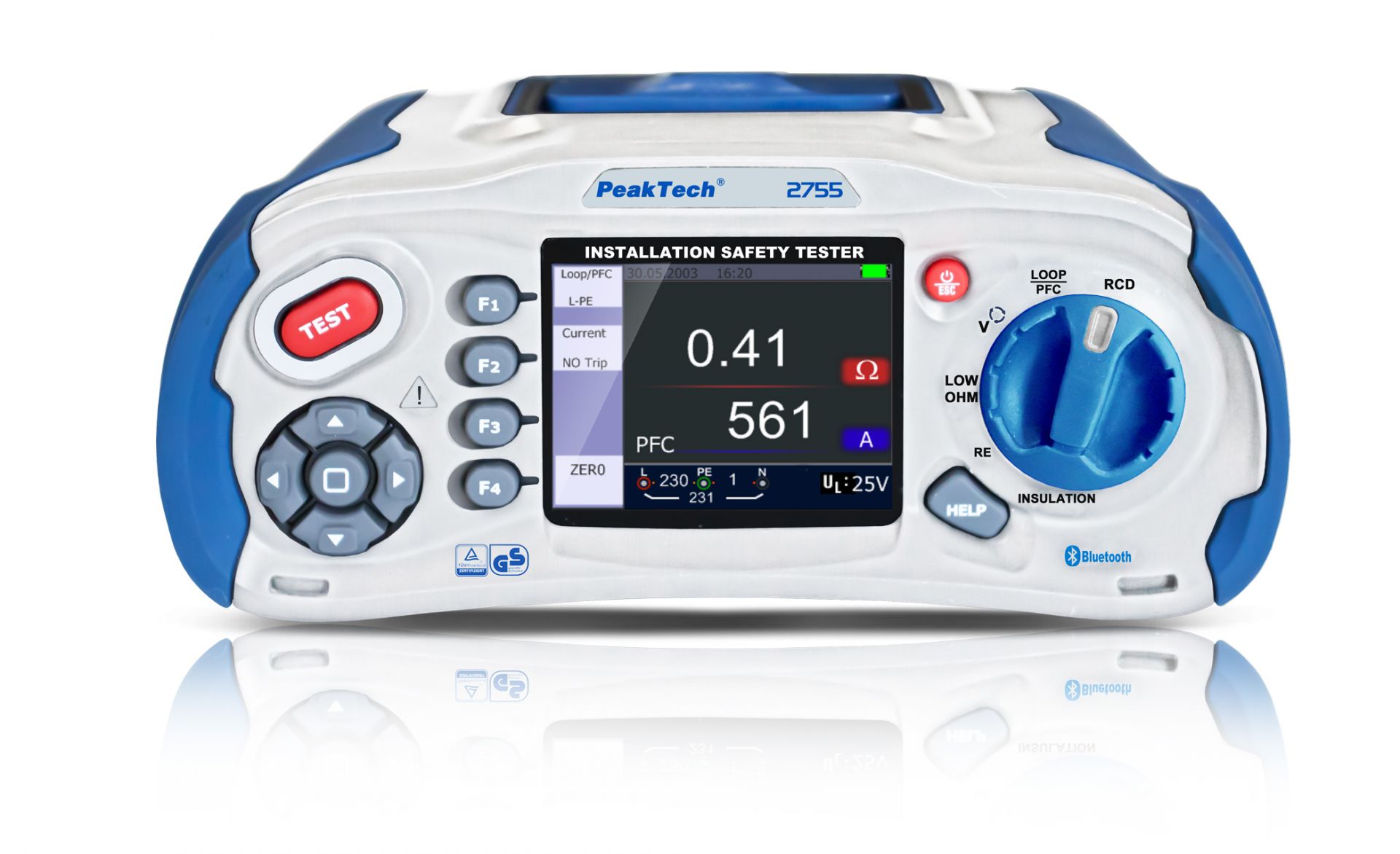 Miete - PeakTech P 2755 Installationstester