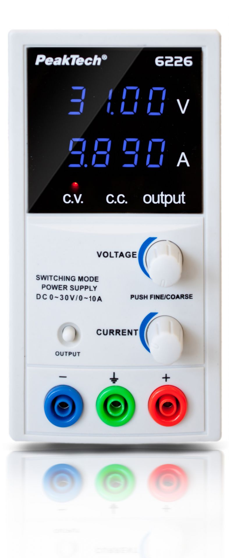 PeakTech P 6226 DC Labor-Schaltnetzteil 0 - 30V / 0 - 10A