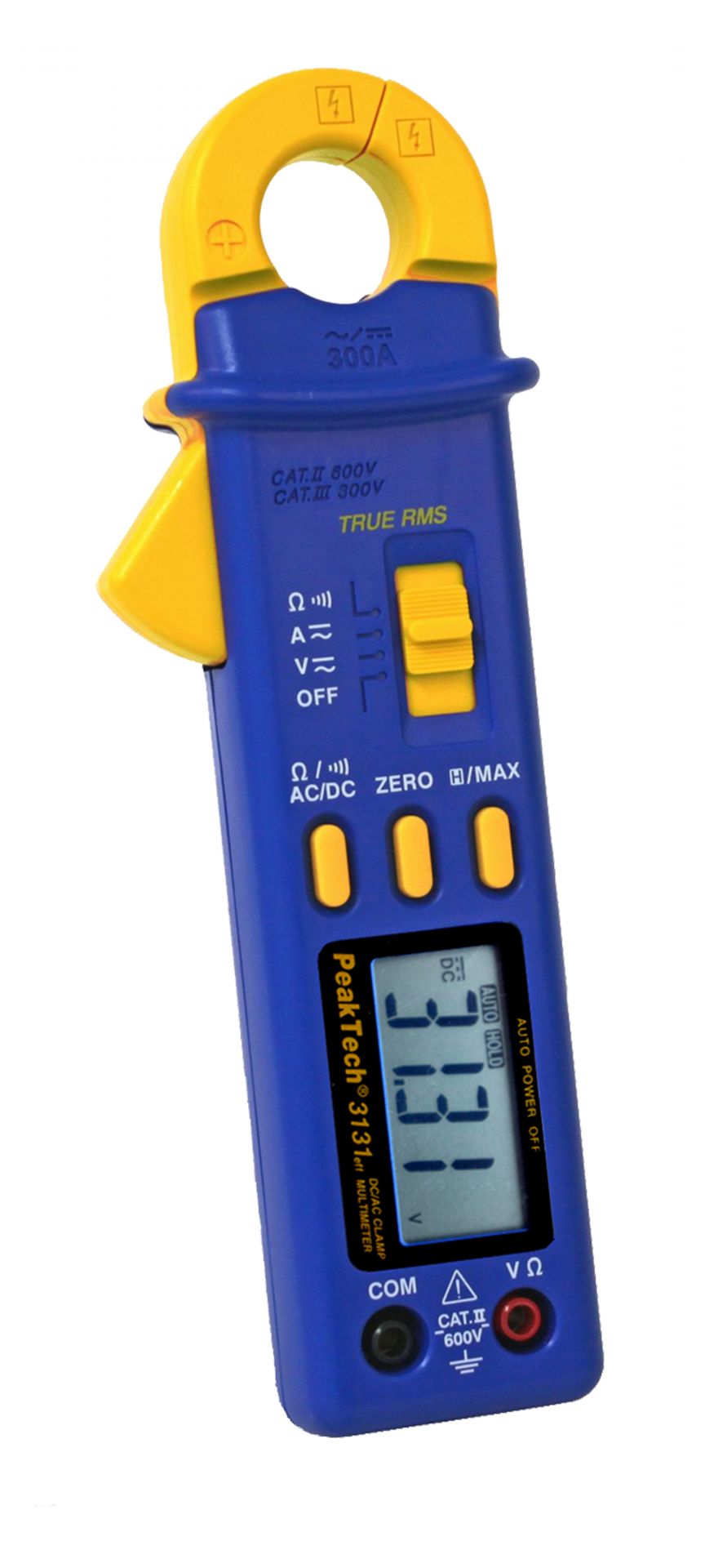 PeakTech P 3131 True RMS Stromzangenmessgerät, 4.000 Counts