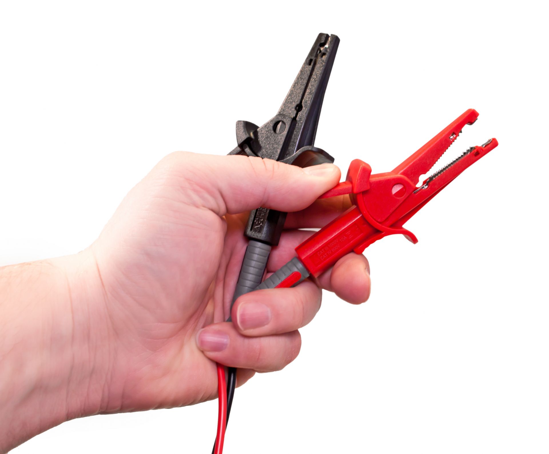 PeakTech® P 7015 Krokodilklemmen für Digital-Multimeter