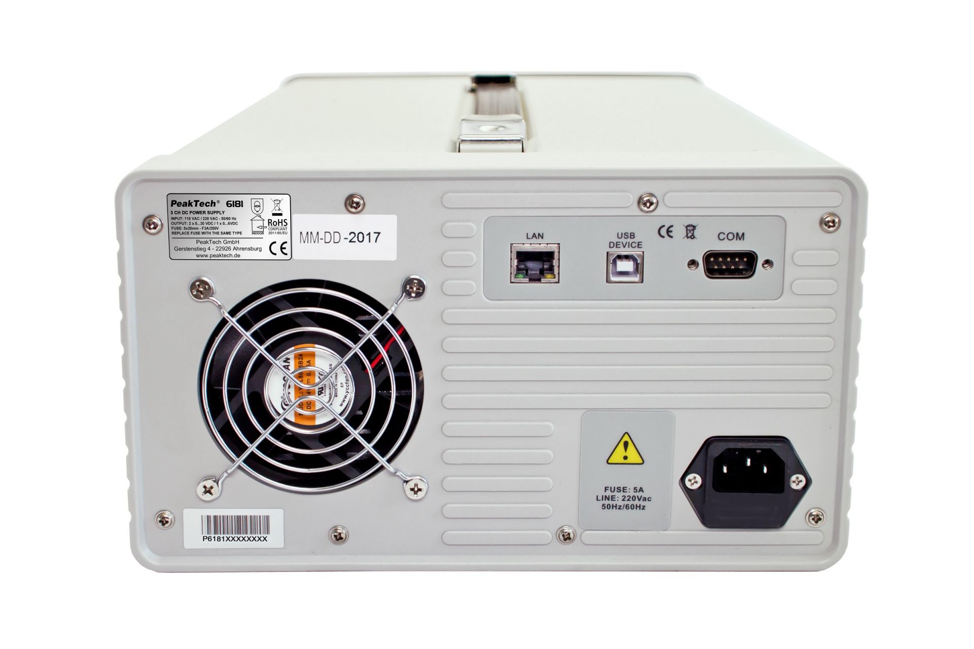 PeakTech P 6181 Programmierbares DC Labornetzgerät