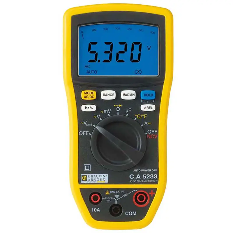 Chauvin Arnoux C.A 5233 Multimeter (TRMS)
