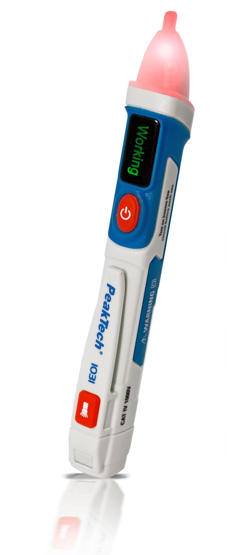 PeakTech P 1031 AC-Spannungsprüfer 50 - 1000 V AC mit Vibration