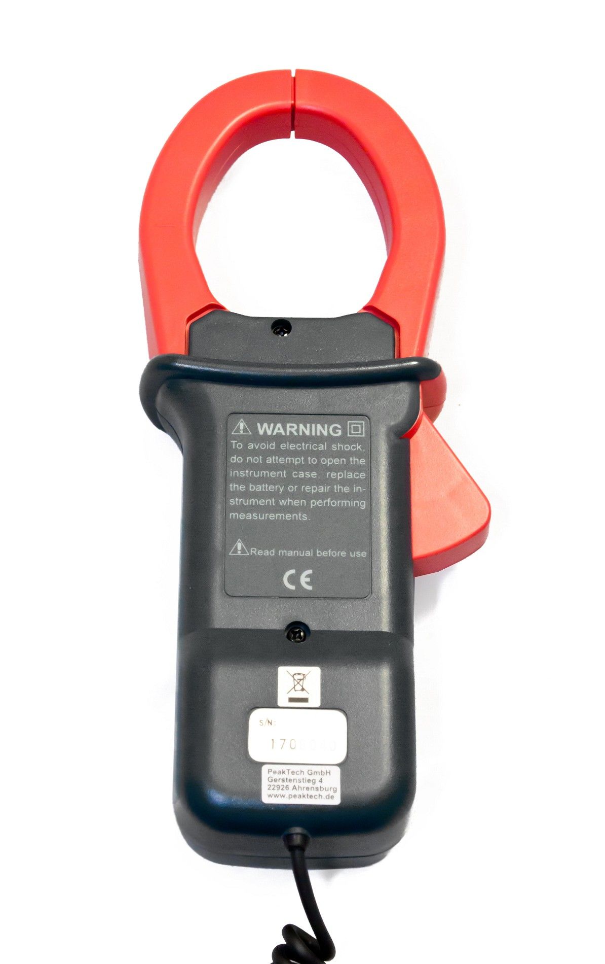 PeakTech P 4300 Stromzangenadapter 1000A AC/DC mit 4mm Stecker